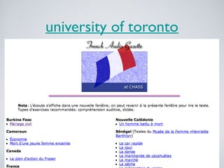 university of toronto
 