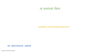 @alexismonville #atbdx
se sentent bien
en meilleure santé
système immunitaire plus fort
 