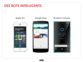 DES BOTS INTELLIGENTS
 