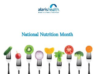 National Nutrition Month
 