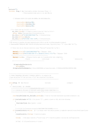 Alarma arduino wavecom programa y esquema numeros borrados 48 pag | PDF