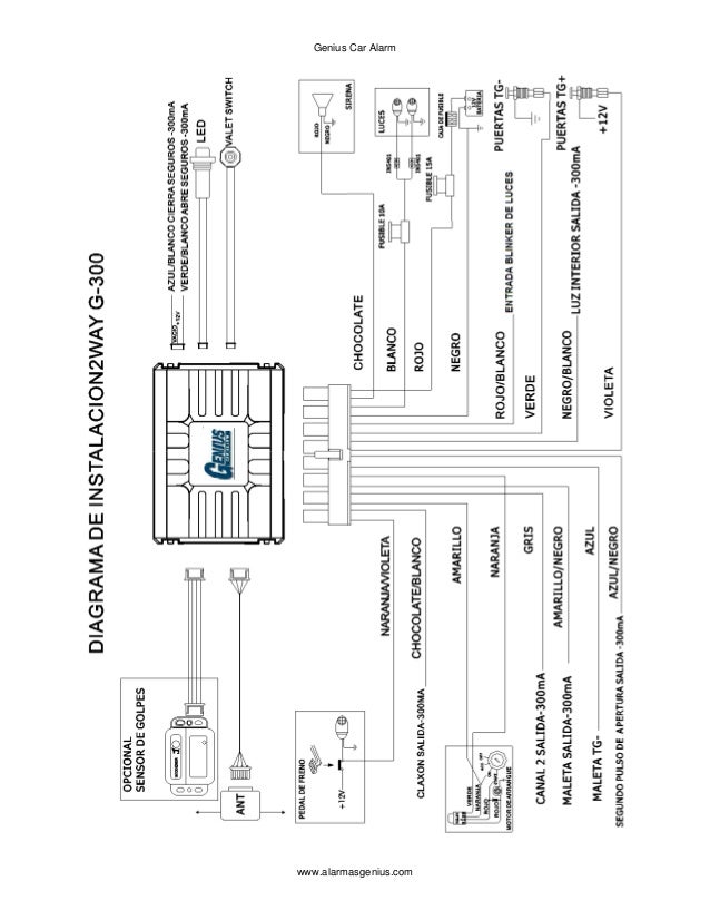 Alarma genius digital g300a