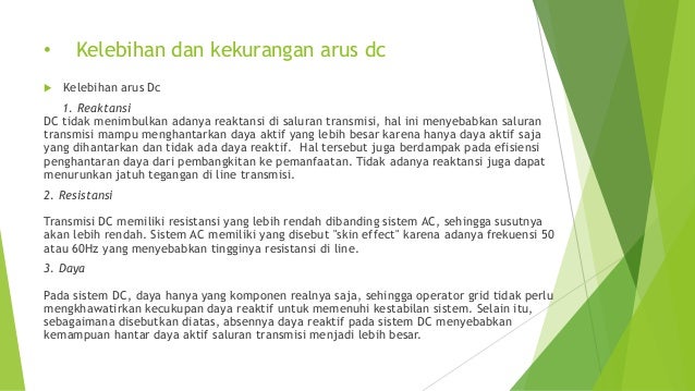 Alasan Komputer Menggunakan Arus Dc