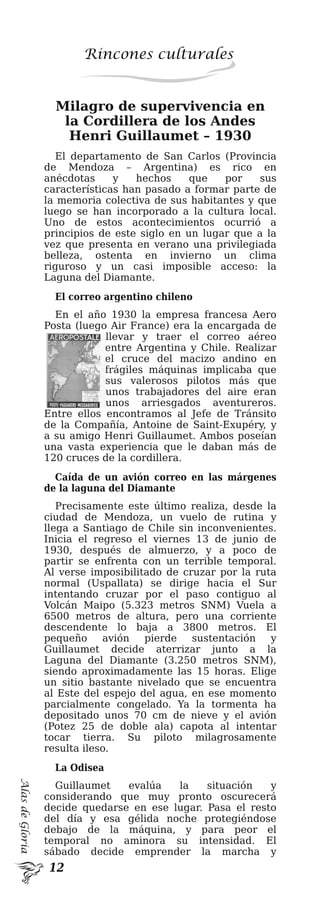 AlasdeGloria
Rincones culturales
 