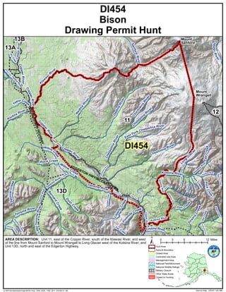Alaska Bison Hunt Maps | PDF