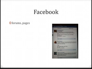 Facebook
0 forums, pages
 