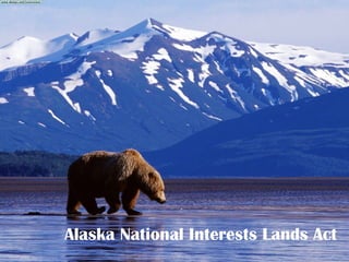 Alaska National Interests Lands Act 