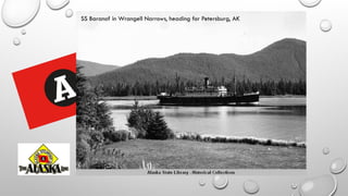 SS Baranof in Wrangell Narrows, heading for Petersburg, AK
 