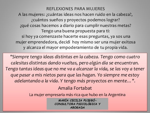 Reflexiones Para Mujeres