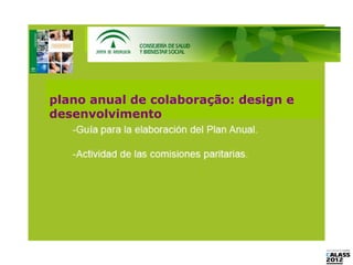 plano anual de colaboração: design e
desenvolvimento
 