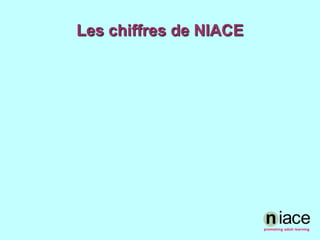 Les chiffres de NIACE