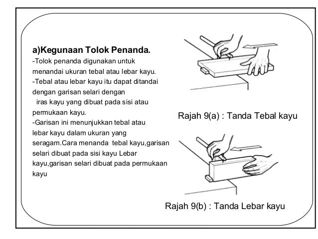 Alatan Tangan Dalam Kerja Kayu