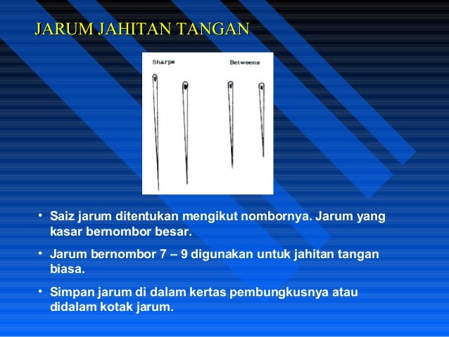 Alatan jahitan asas