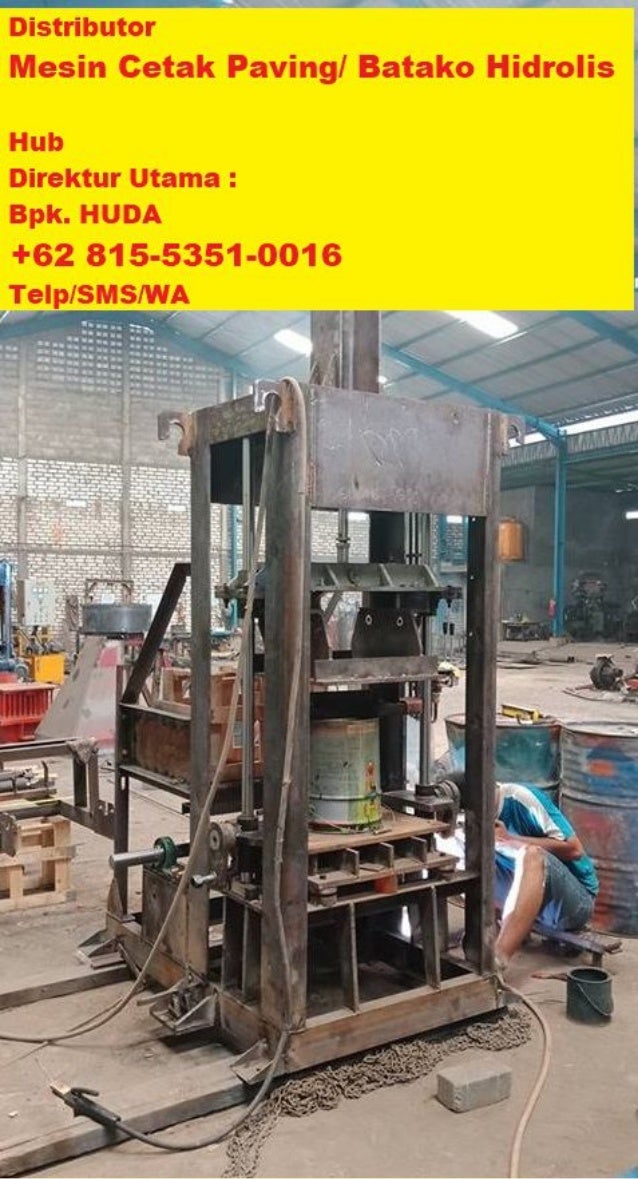 Mesin Cetak Paving