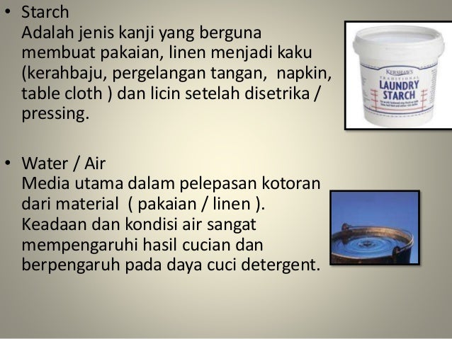 Alatbahan Pencuci Laundry Dan Dry Cleaning