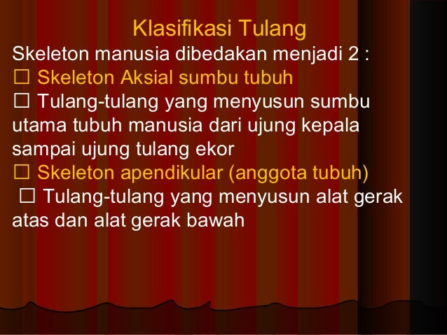 Alat Gerak Pasif Biologi Kelas Xi