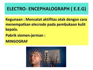Alat Electrogram Alat kedokteran | PPTX