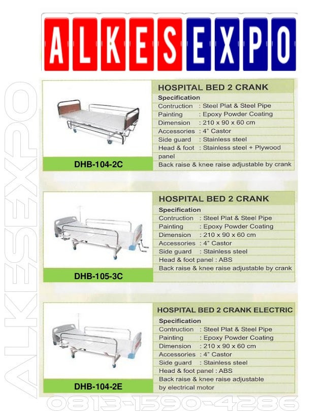 Alat kesehatan dan furniture rumah sakit