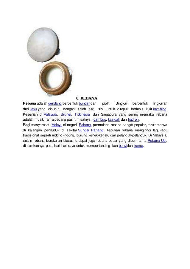 Bagian Rebana Yang Menghasilkan Bunyi Karena Bergetar Adalah - Berbagai