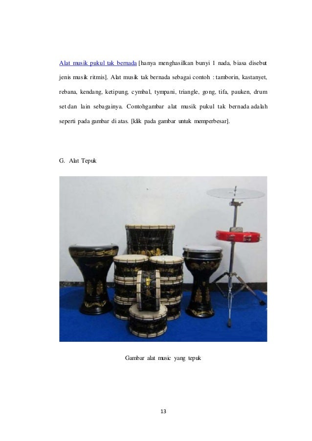  Alat  musik  tradisional