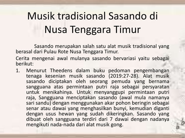 Alat Musik tradisional Sasando di Nusa Tenggara Timur.pptx