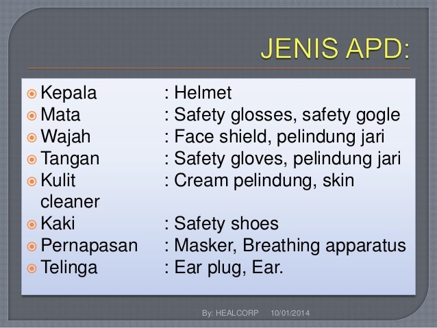 Alat pelindung diri (apd) lengkap untuk operasi