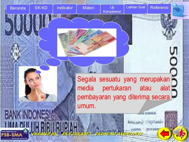 Indikator uang tunai raja