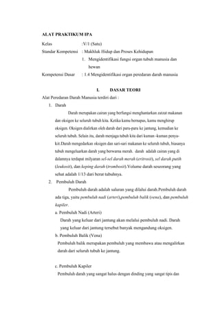 ALAT PRAKTIKUM IPA

Kelas                   :V/1 (Satu)
Standar Kompetensi : Makhluk Hidup dan Proses Kehidupan
          ...