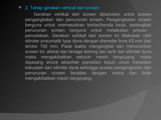 Alat sablon pneumatik | PPT