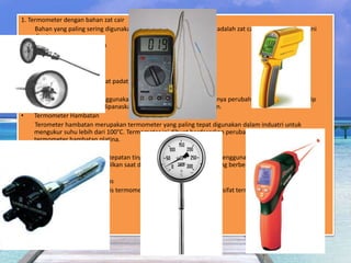 Termometer Optis Alat ukur | PPTX