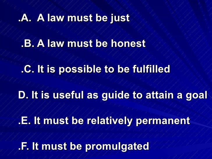 A Law In An Ordinance