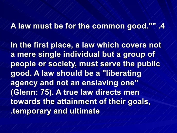 A Law In An Ordinance