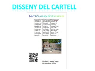 DISSENY DEL CARTELL
 