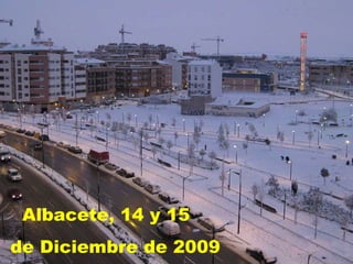 Albacete, 14 y 15  de Diciembre de 2009 