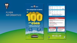 FLYER
INFORMATIVO
 