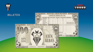 BILLETES
 