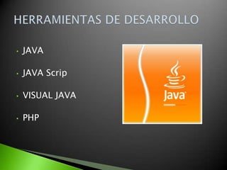 •   JAVA

•   JAVA Scrip

•   VISUAL JAVA

•   PHP
 