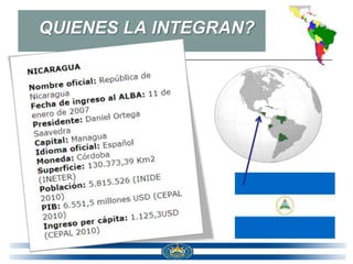 QUIENES LA INTEGRAN?
 