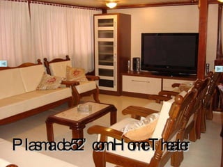 Plasma de 52” com Home Theater 
