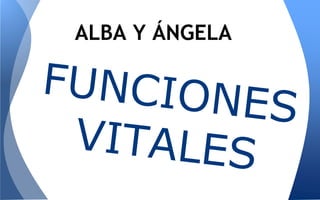 ALBA Y ÁNGELA 
 