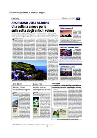 3-Il Giornale (quotidiano, in edicola) 4 maggio
 