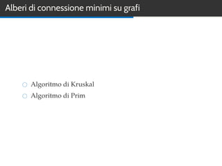 Albero un Grafo particolare PPT