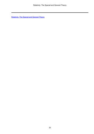 Albert Einstein Relativity