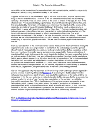 Albert Einstein Relativity