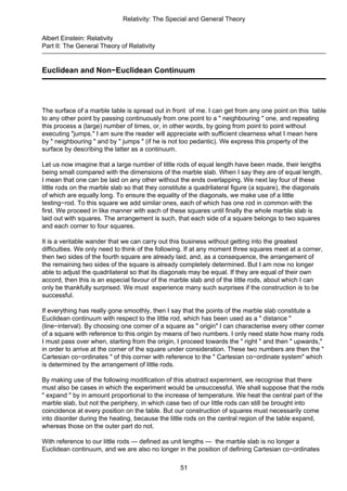 Albert Einstein Relativity