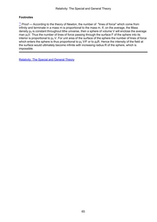 Albert Einstein Relativity