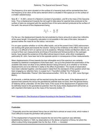 Albert Einstein Relativity