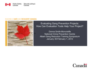 Albertan gang symposium evaluation presentation