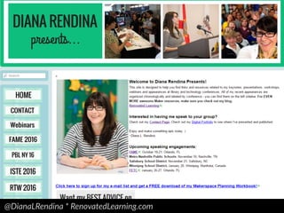 @DianaLRendina * RenovatedLearning.com
 