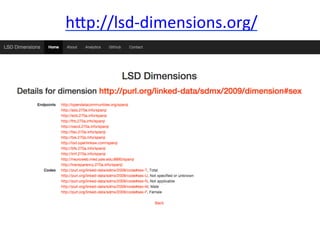 hjp://lsd-­‐dimensions.org/	
  
 
